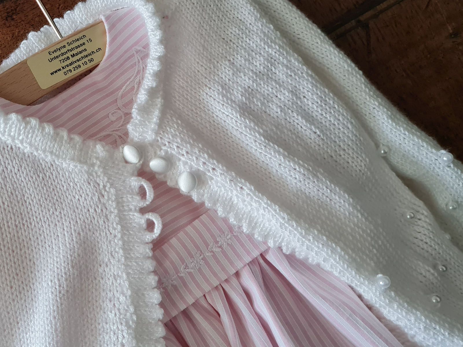 Strickjacke zu Sommerkleid